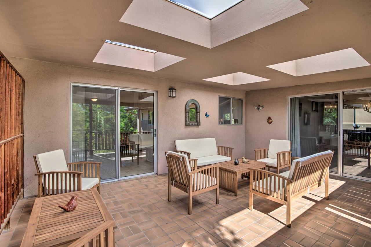 Sedona Hideaway With Swim Spa And Private Tavern! Екстер'єр фото