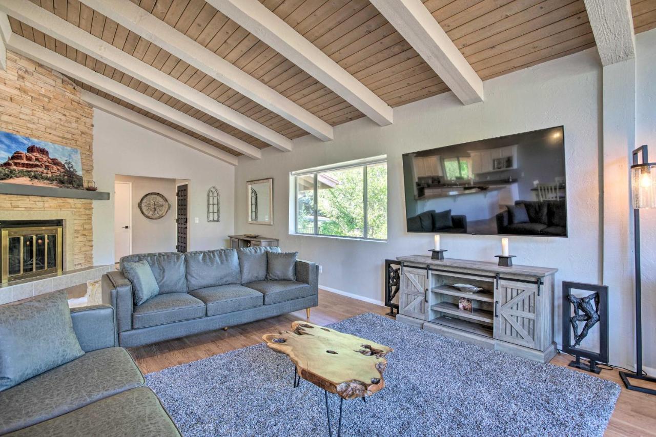 Sedona Hideaway With Swim Spa And Private Tavern! Екстер'єр фото